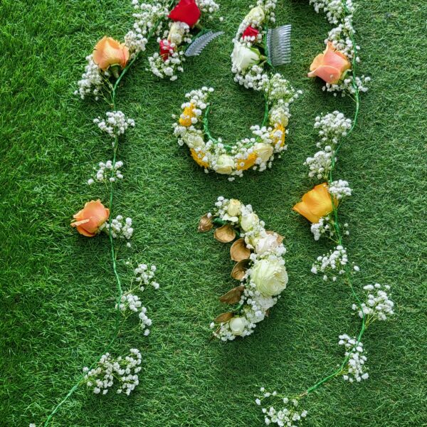 Fairy Crown Adjustable Floral Wreath Headpiece